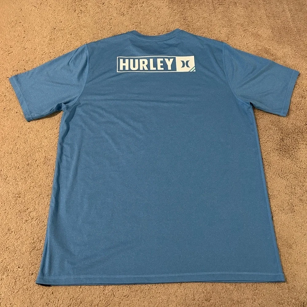 NWOT HURLEY Corner Hybrid UPF Short Sleeve Rashguard